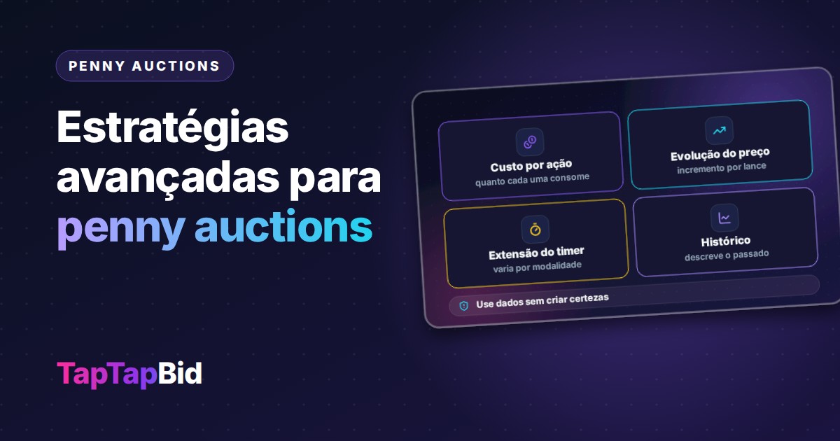 Estratégias Avançadas para Penny Auctions