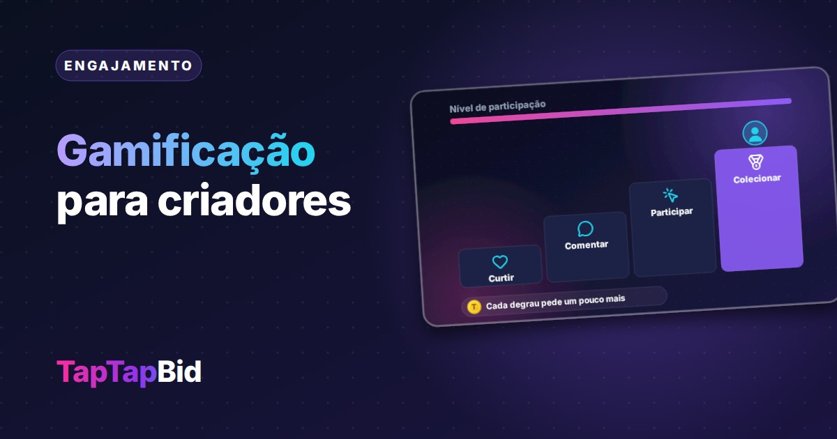 Gamificação para Criadores: Como Transformar Engajamento em Participação