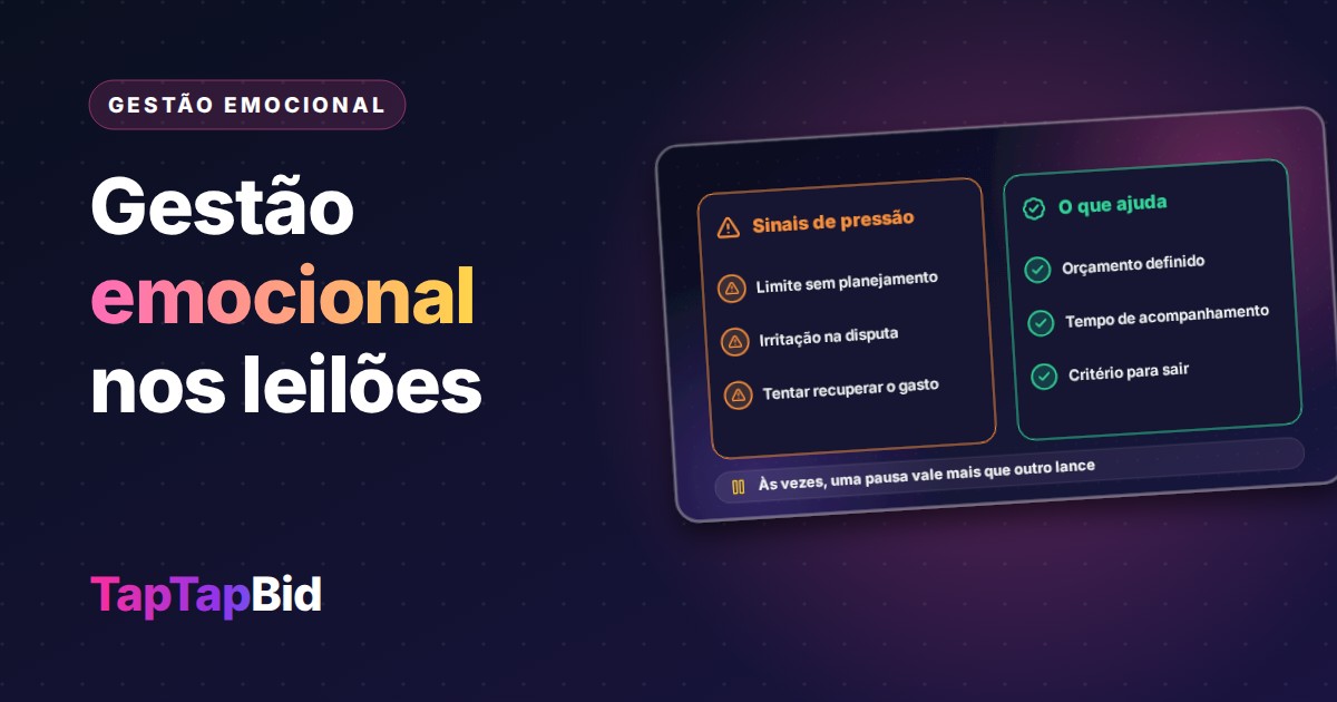 Gestão Emocional em Leilões Online