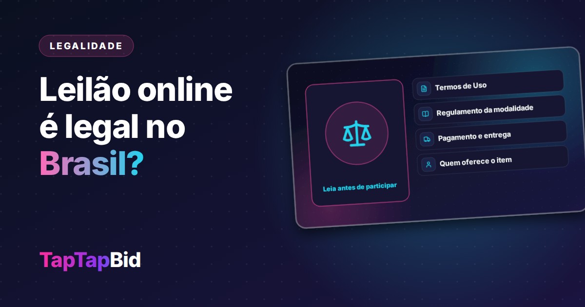Leilão Online é Legal no Brasil?