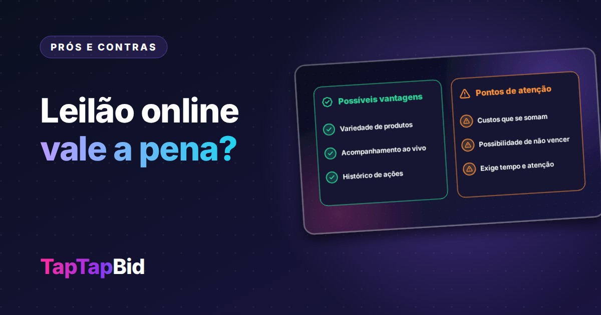Leilão Online Vale a Pena? Prós e Contras Explicados