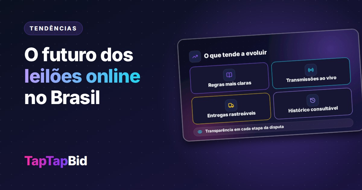 O Futuro dos Leilões Online no Brasil