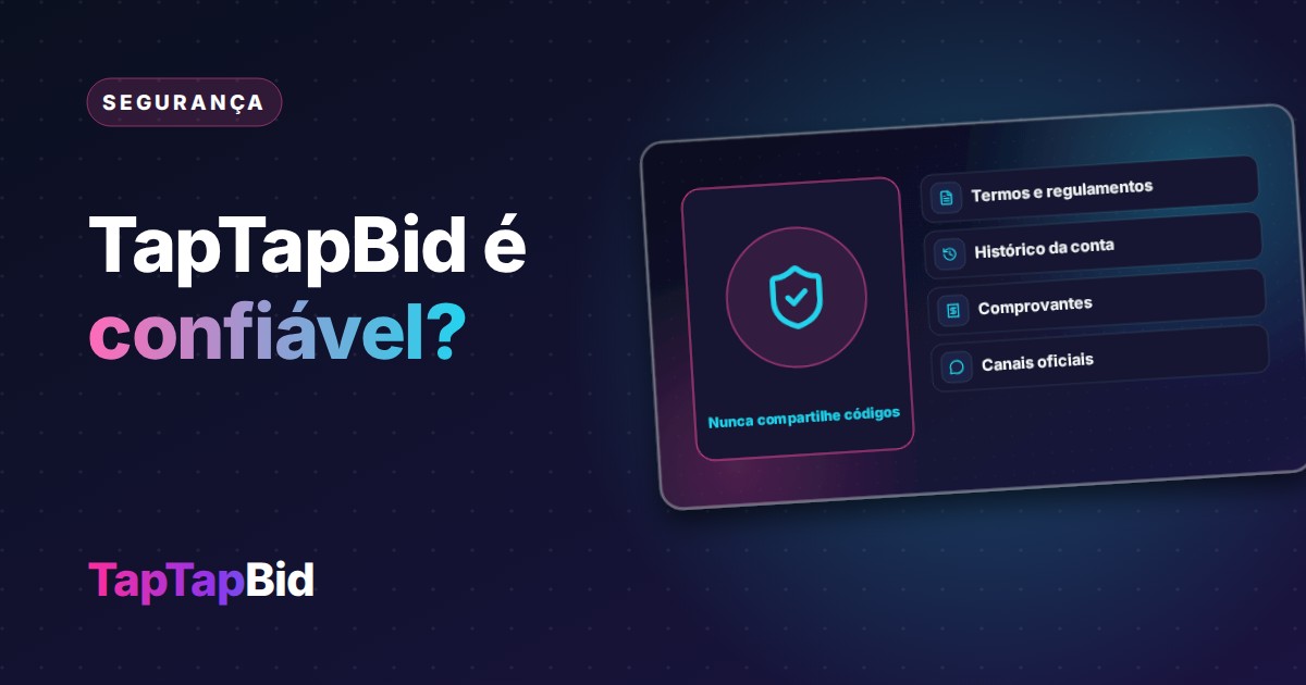 TapTapBid é Confiável? Segurança e Transparência